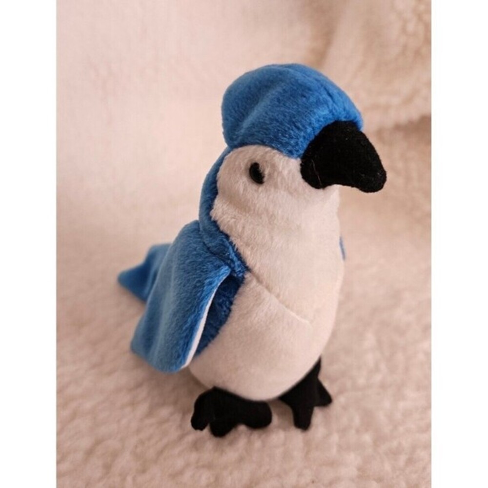 Ty Rocket The Blue‎ Jay Beanie Baby Plush Toy